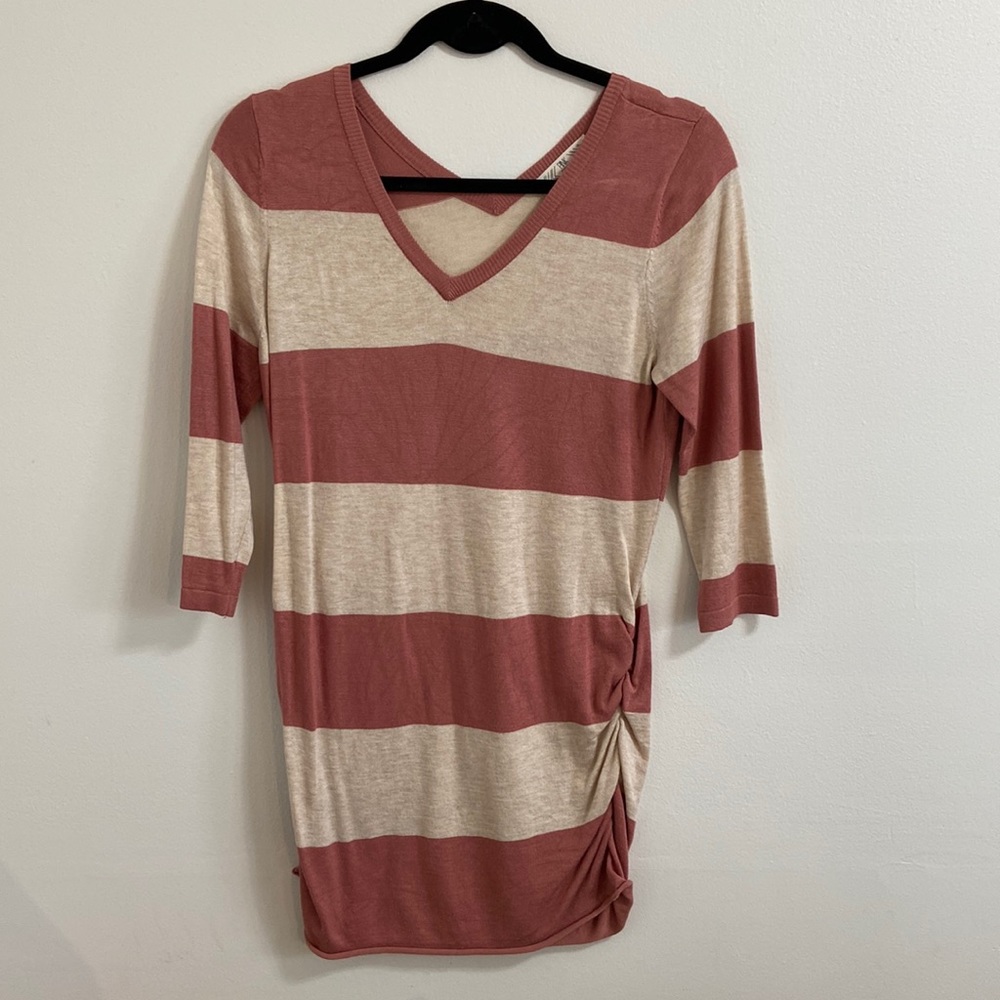 Soft ¾  Sleeve Women’s V Neck Sweater